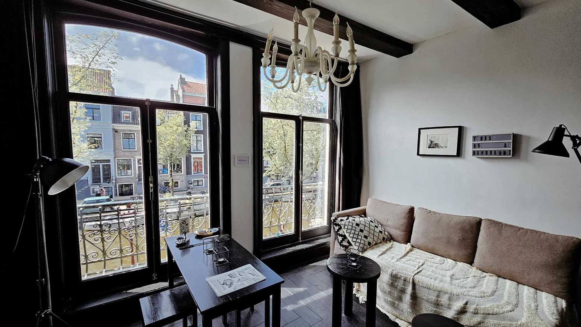 The Black Beauty Private Studio With Canal View From 1799 Amsterdam Netherlands