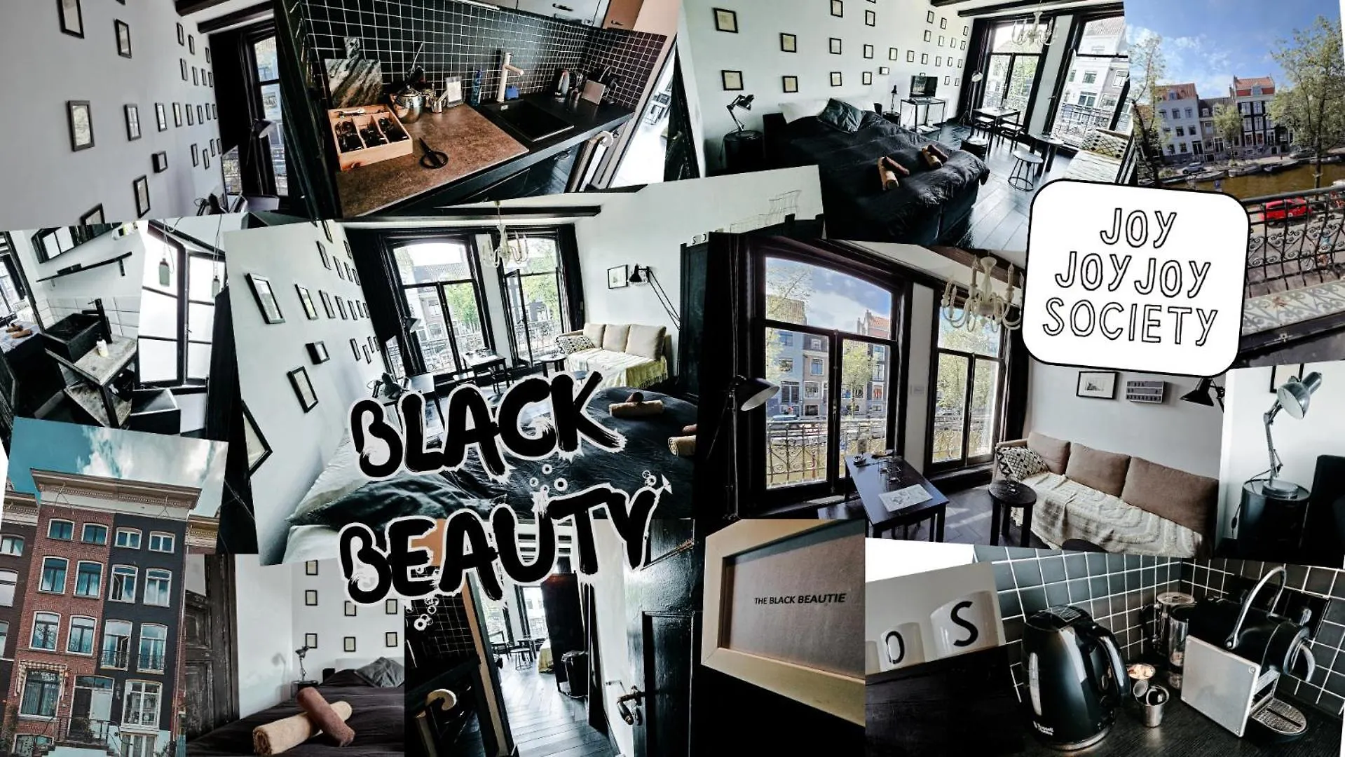 The Black Beauty Private Studio With Canal View From 1799 Amsterdam Netherlands
