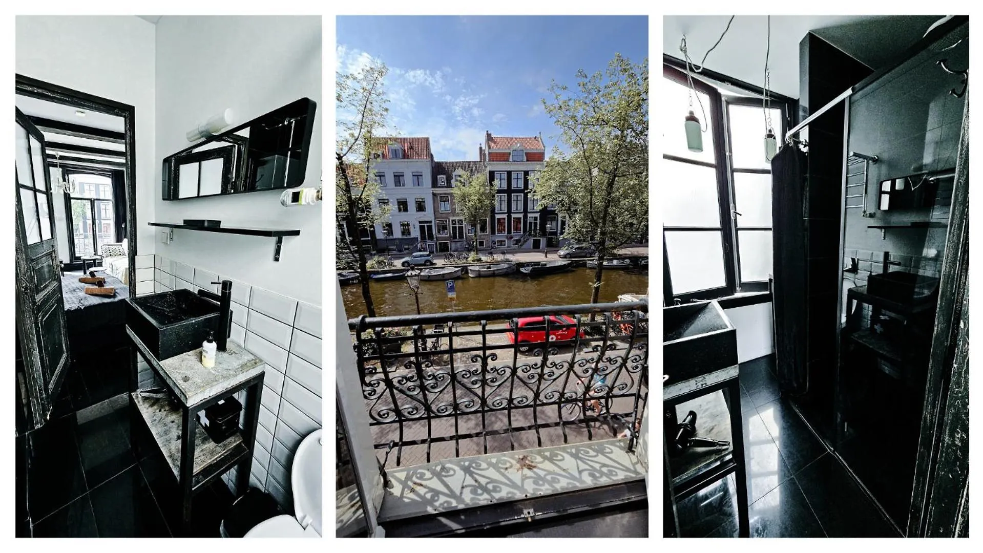 Bed & Breakfast The Black Beauty Private Studio With Canal View From 1799 Amsterdam
